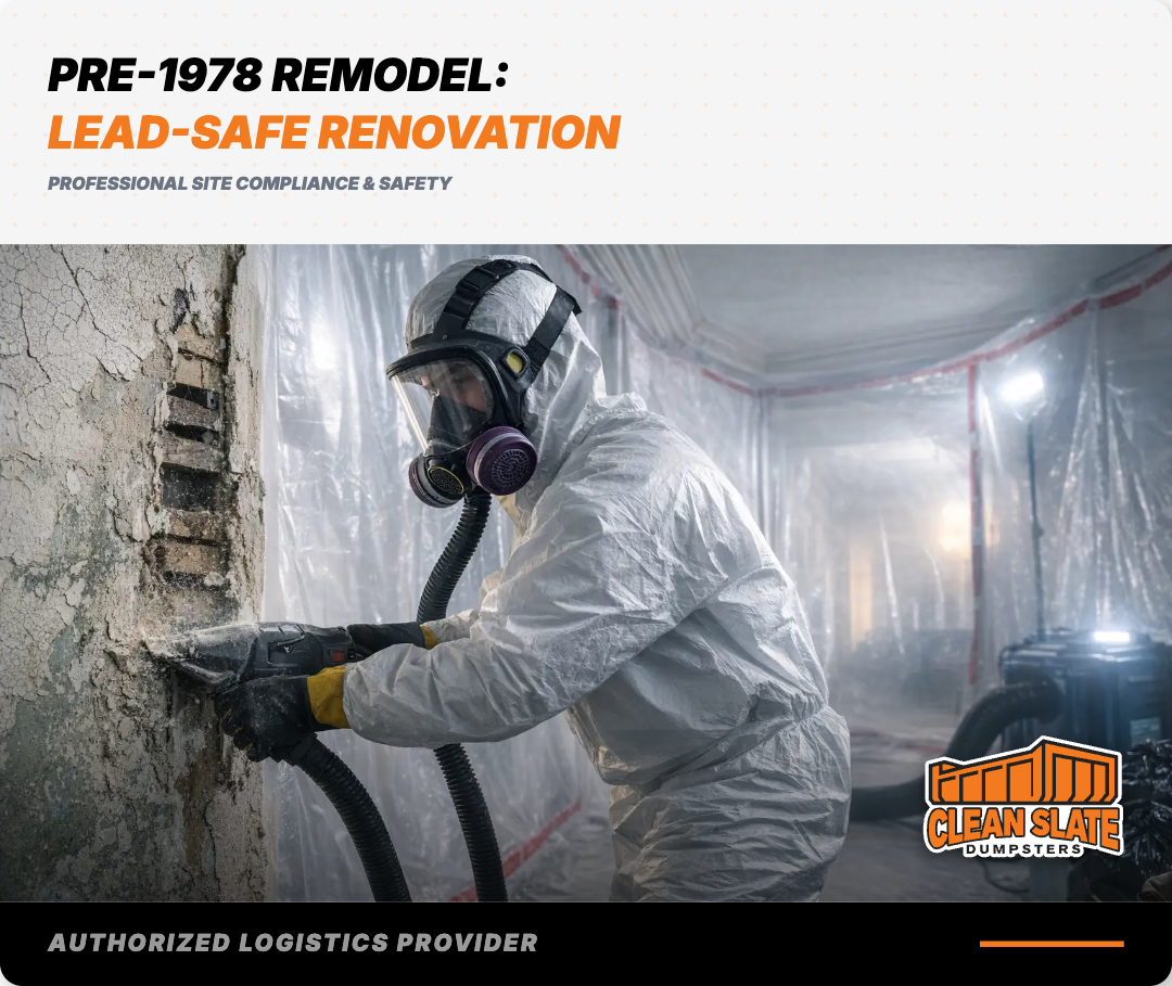 pre 1978 remodel lead safe renovation