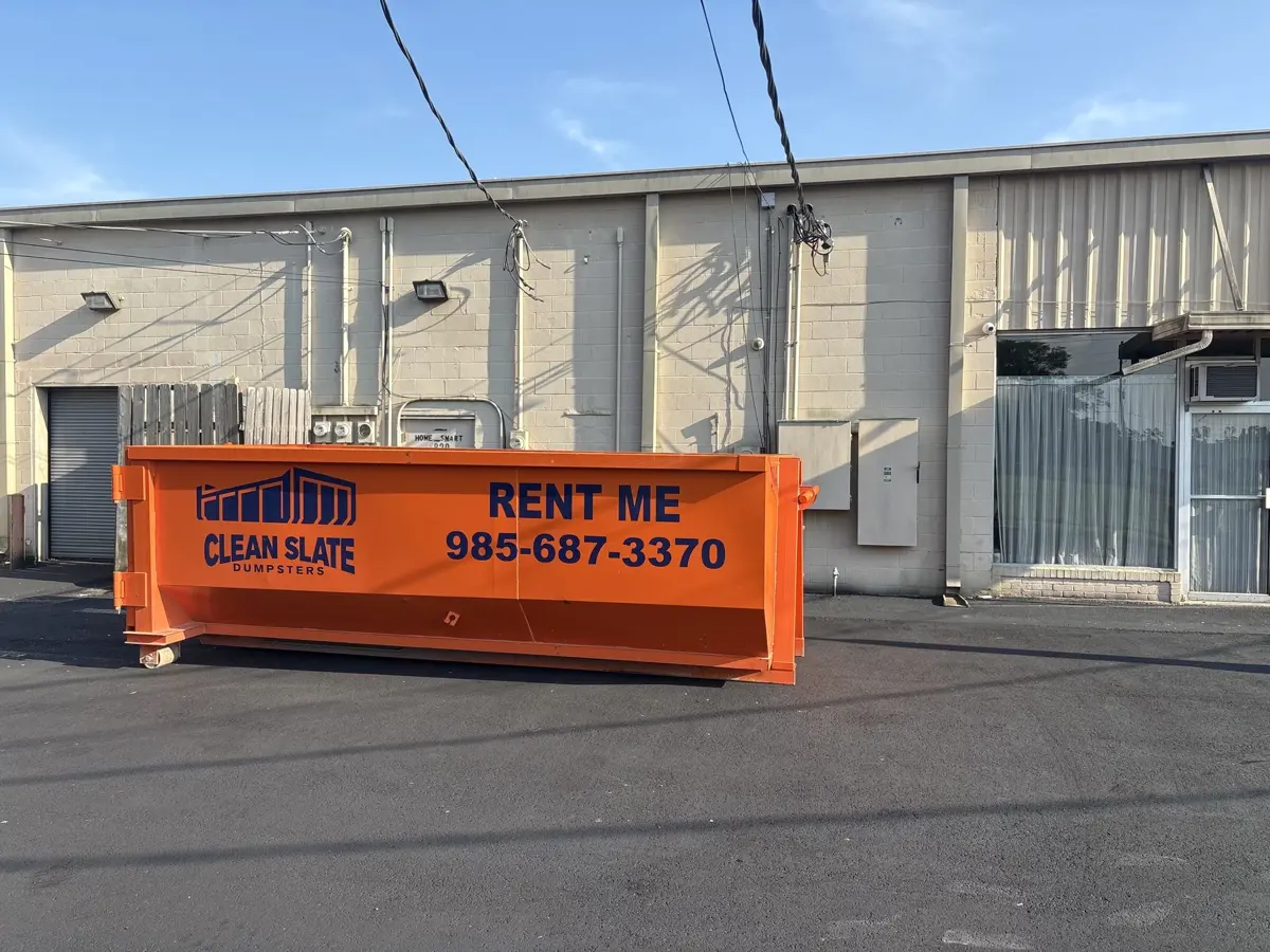 dumpster warehouse storage yard angle