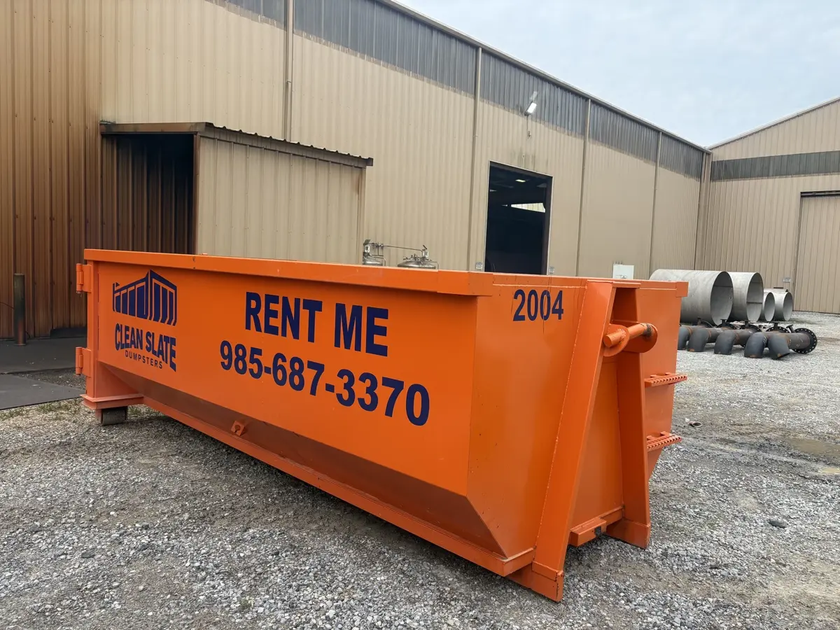 dumpster warehouse yard inventory